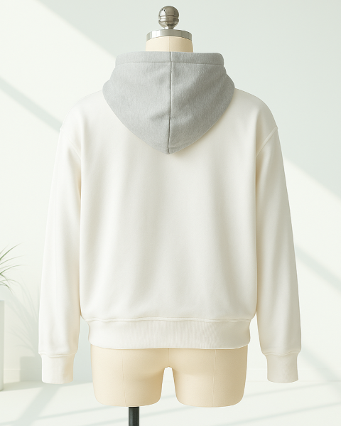 レイヤー風ショートパーカー