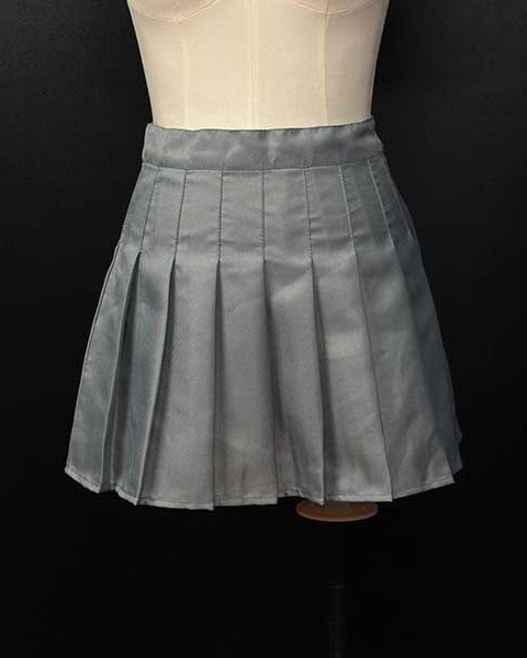 ショートプリーツスカート