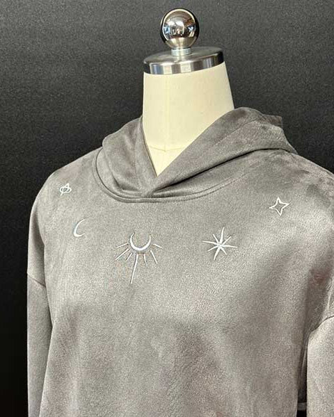 星空モチーフパーカー