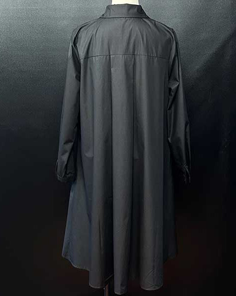 レイヤードシャツワンピース