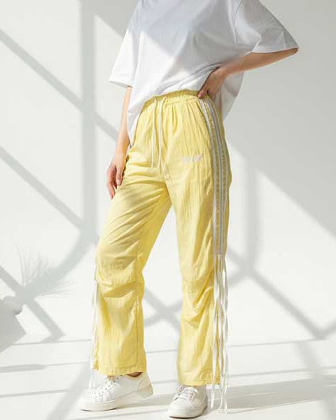 リラックスリボンワイドパンツ