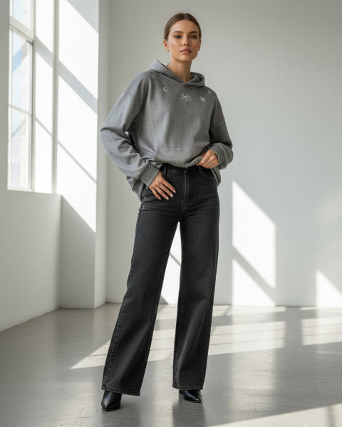 レースアップパンツ