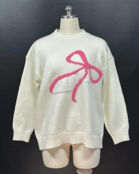 ビックリボンセーター