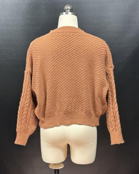 リボンニットカーディガン