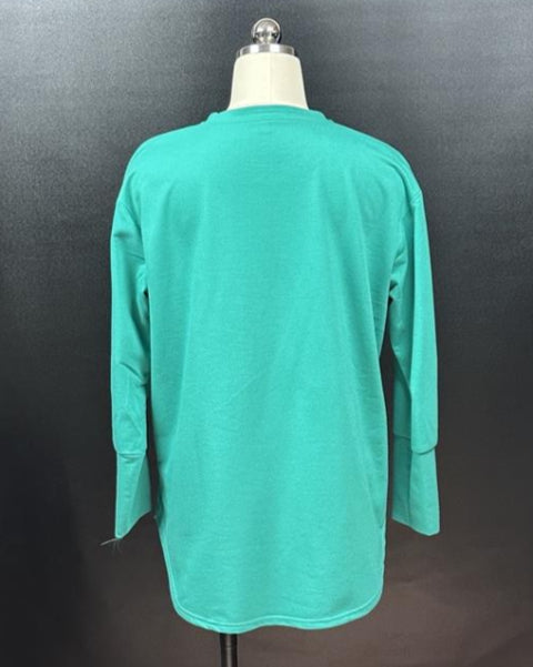 長袖カットソープルオーバー