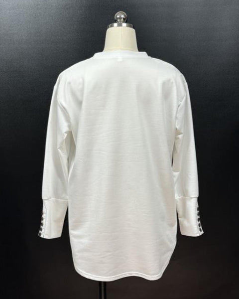 長袖カットソープルオーバー
