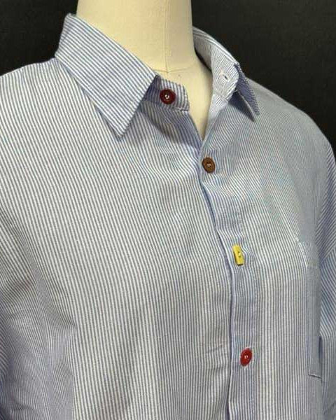 カラフルボタンシャツ