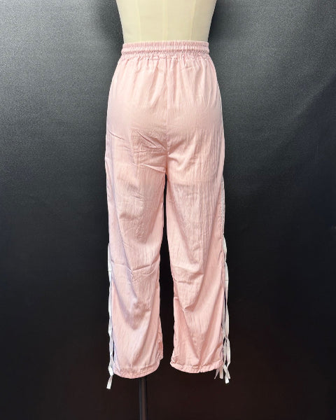 リラックスリボンワイドパンツ
