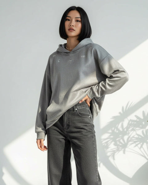 星空モチーフパーカー