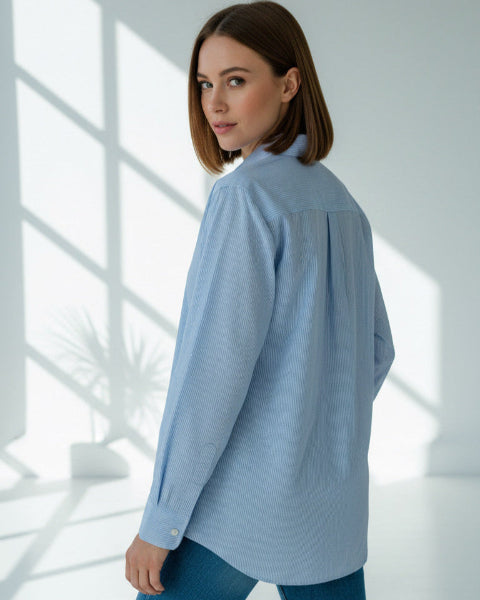 カラフルボタンシャツ