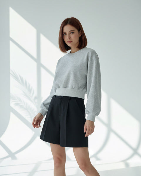 ウエストデザインスウェット