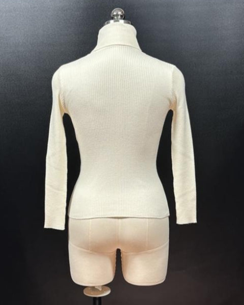 ハイネックニットトップス