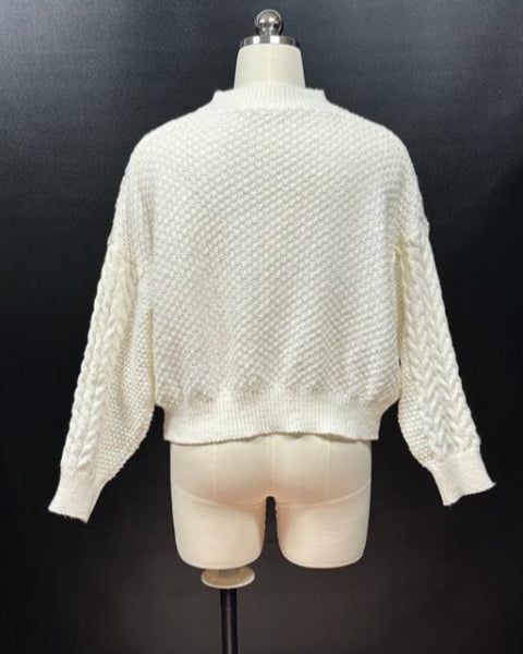 リボンニットカーディガン